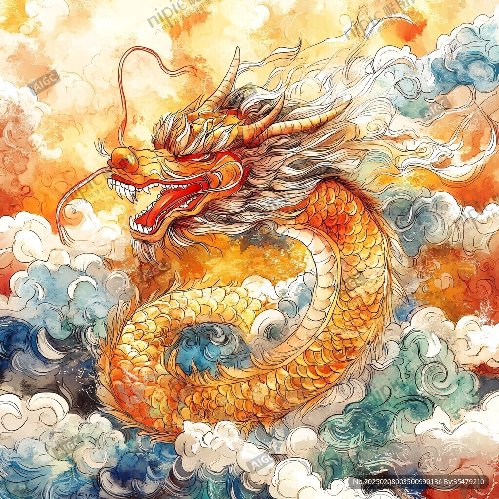 龍年插畫合集