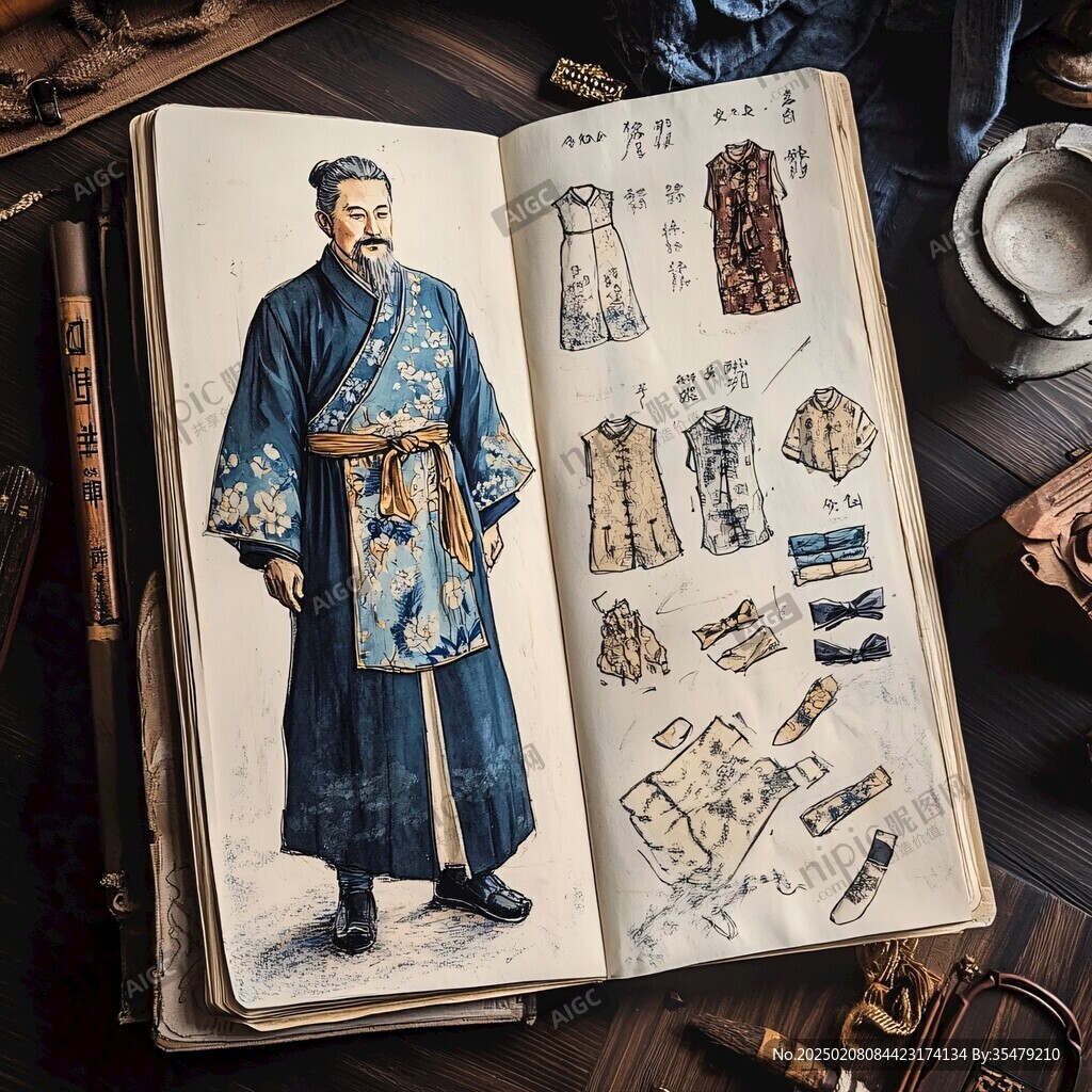 古代男人服飾
