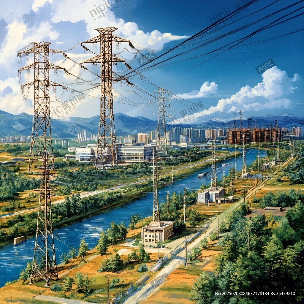 電力局插畫
