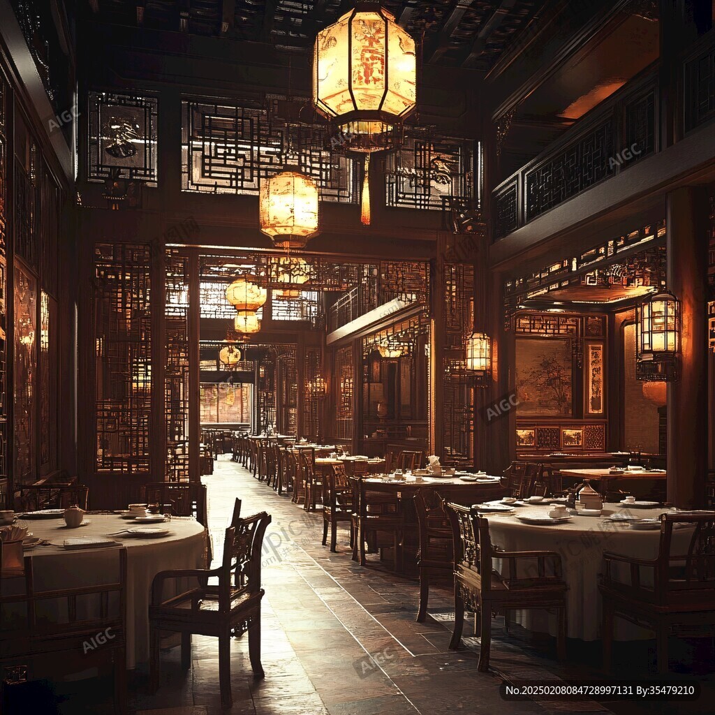 中式對稱餐館