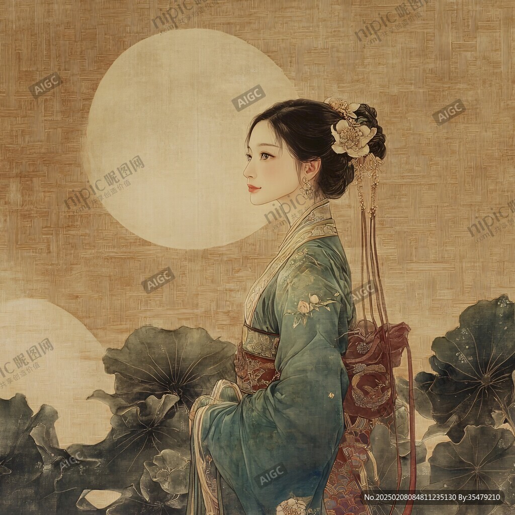 工筆少女