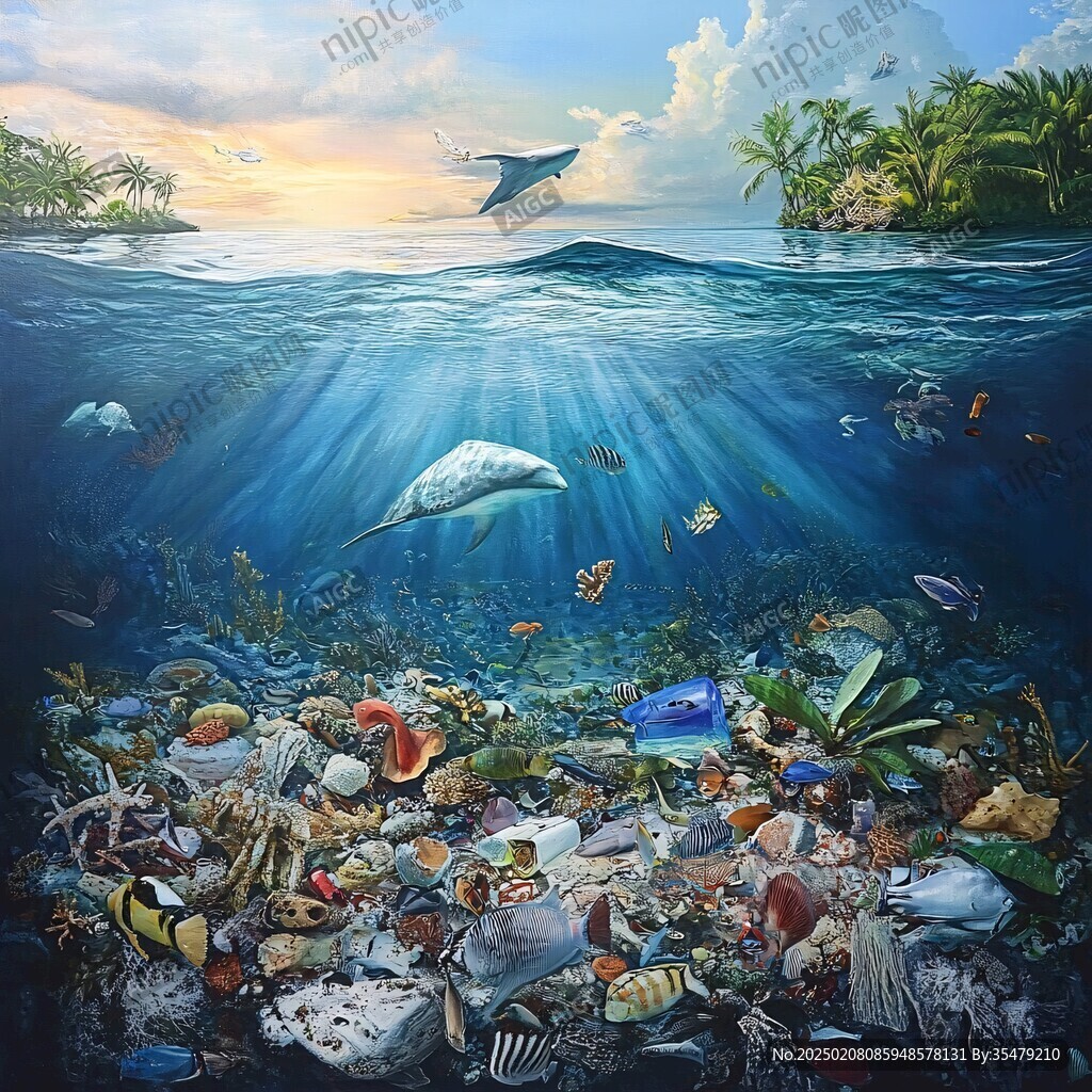 3d展畫3d地貼海洋