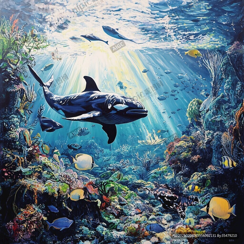 3d展畫3d地貼海洋