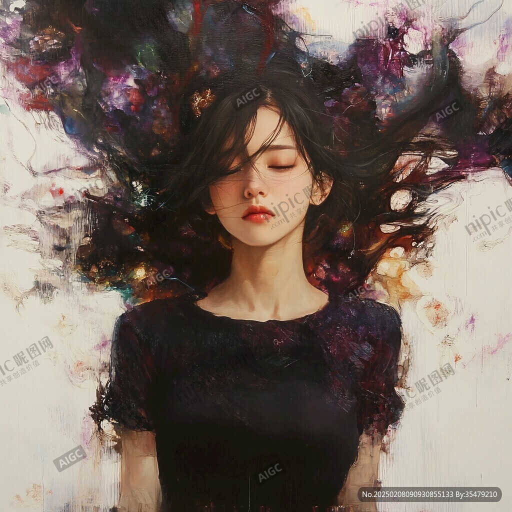 創(chuàng)意唯美女孩