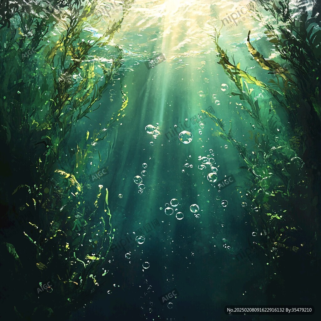 海底水草