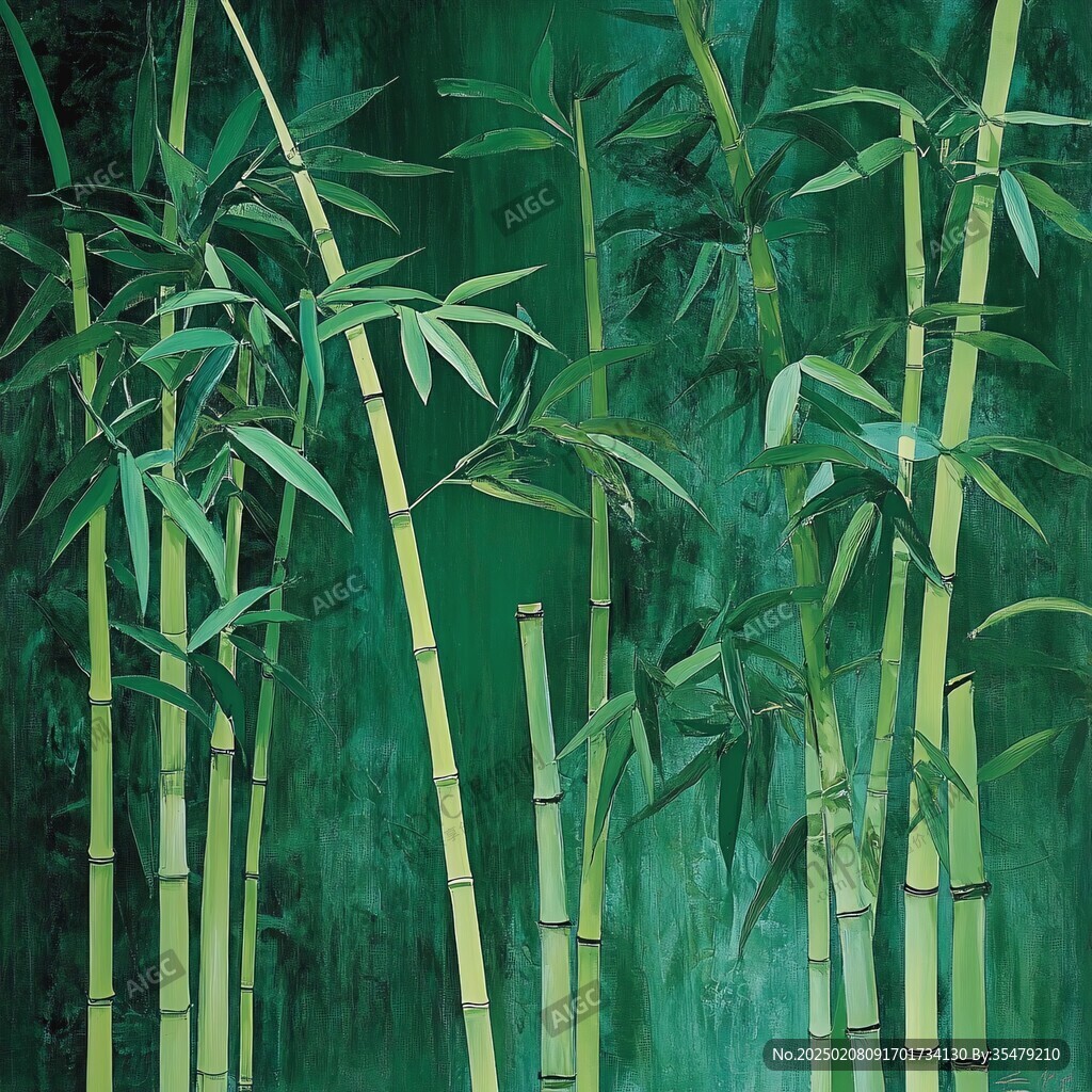 綠竹壁畫