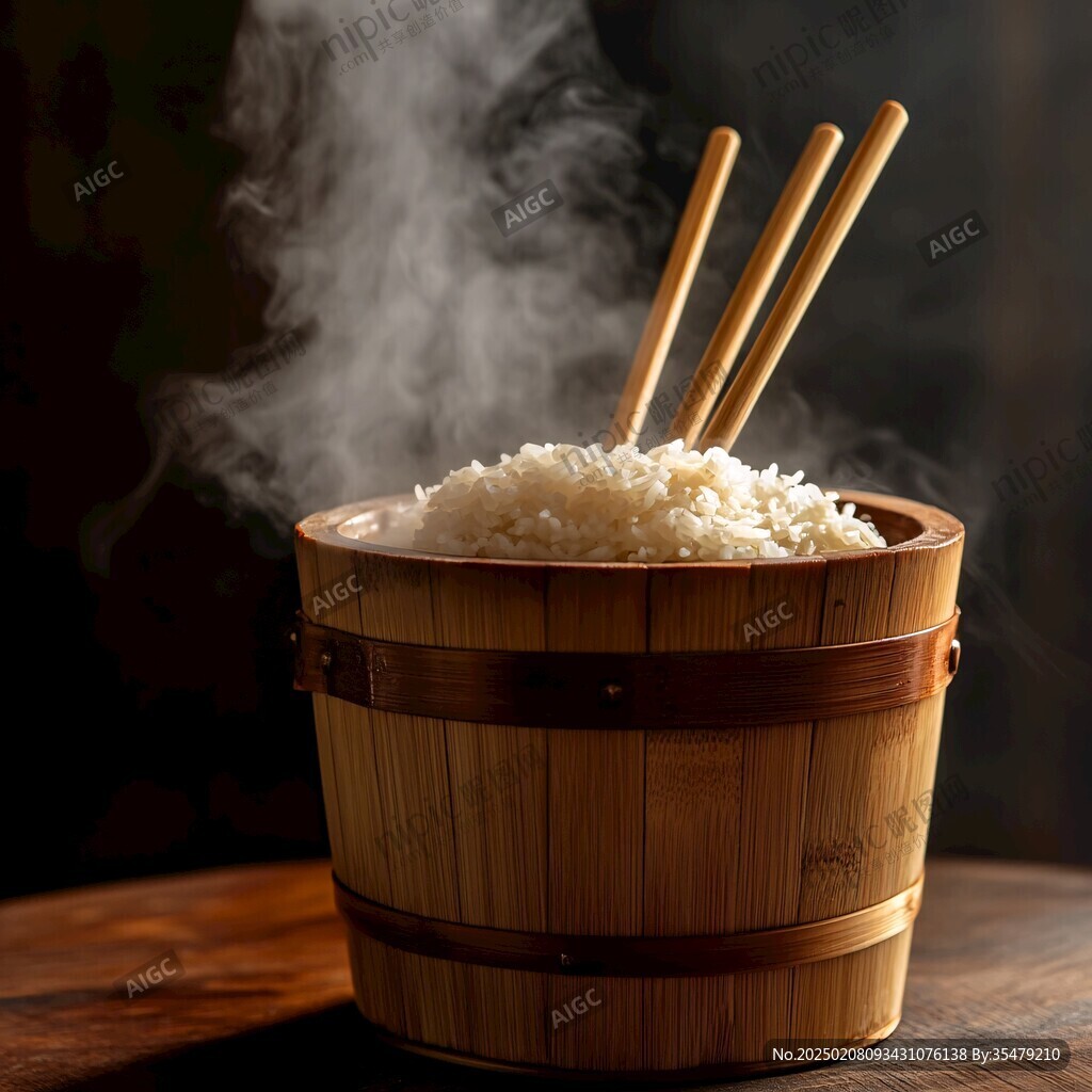 蒸飯木桶