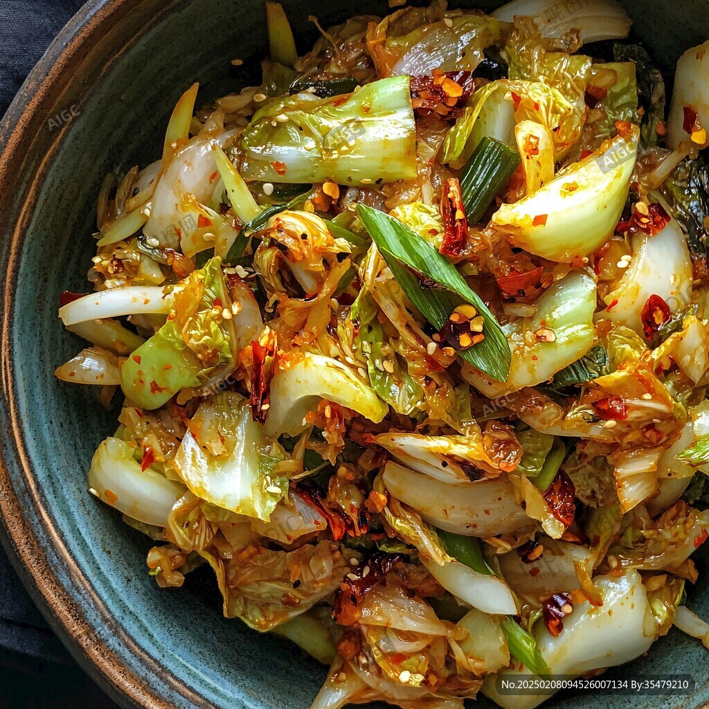 麻辣包菜