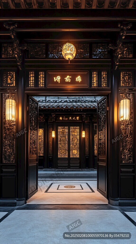 傳統(tǒng)氣派宅門