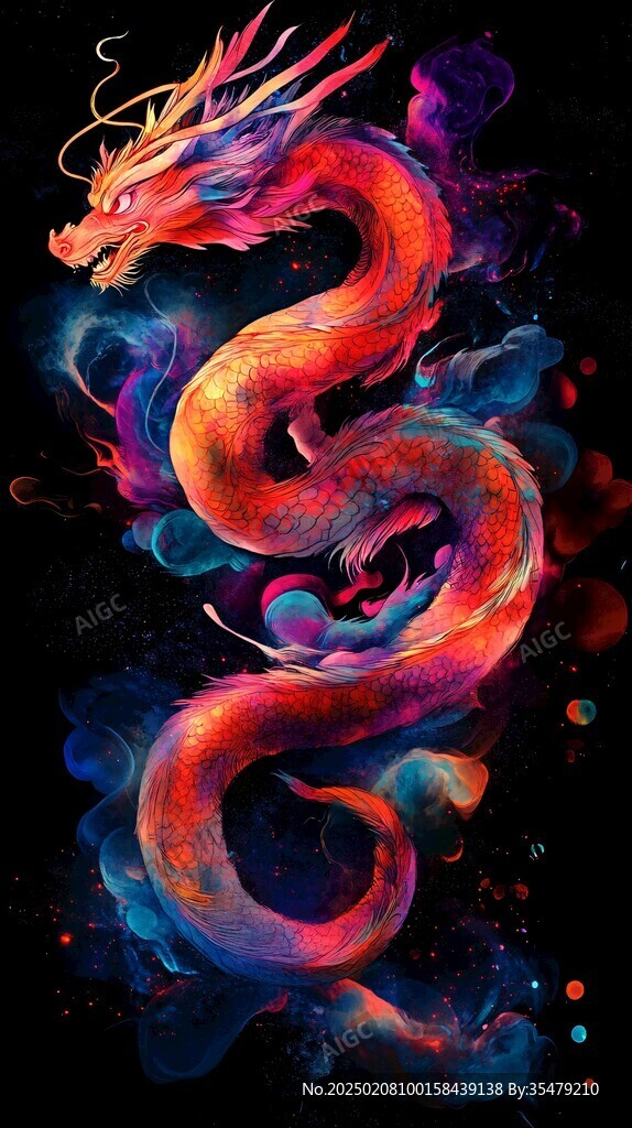 龍年插畫合集
