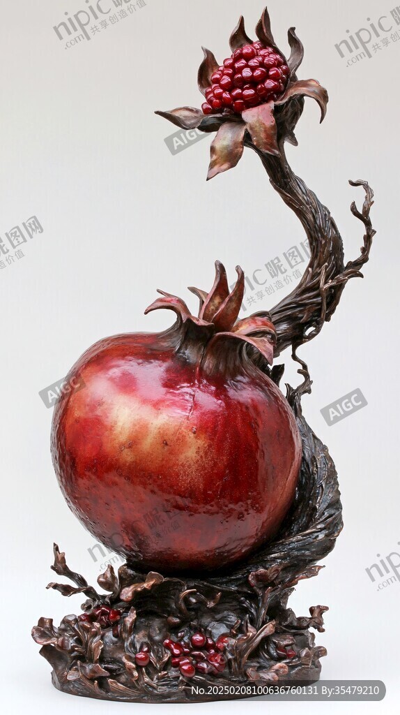 鎏金壽桃