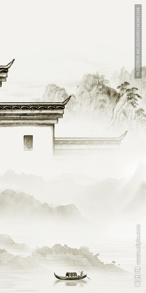 高端 清晰中式玄關 tif分層