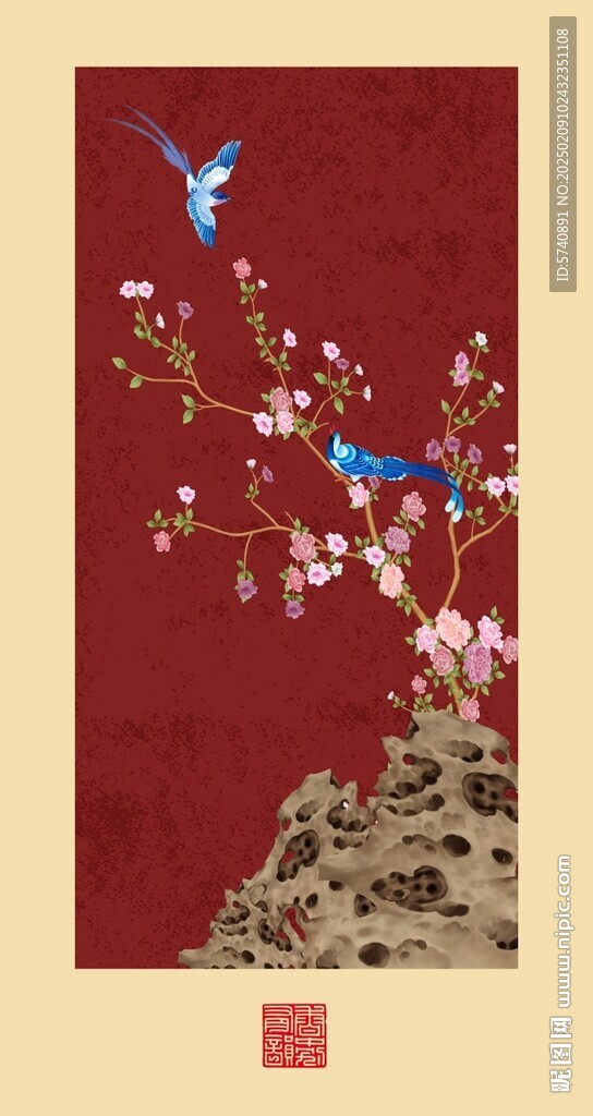 喜上眉梢圖