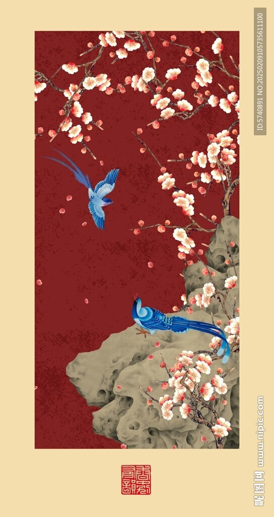 喜上眉梢圖