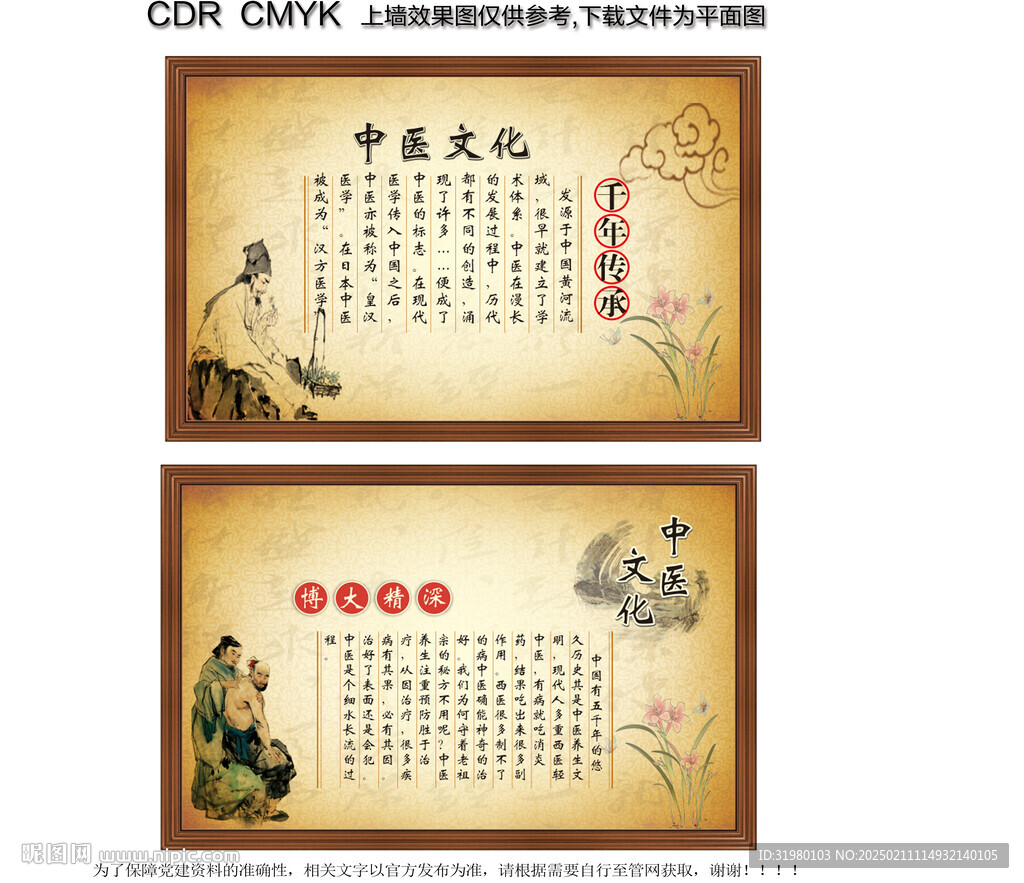中醫養生文化墻