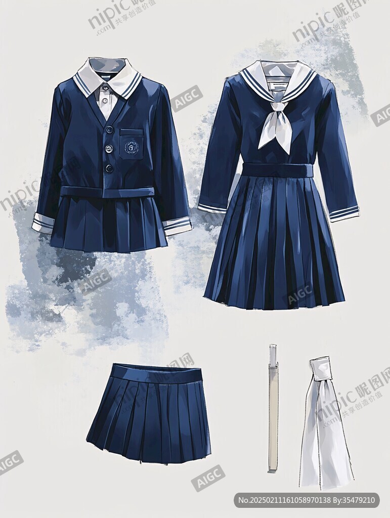 jk衣服模板