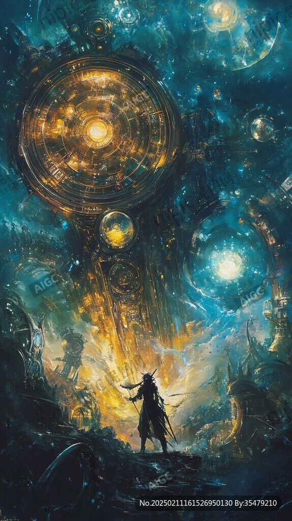 玄幻題材插畫