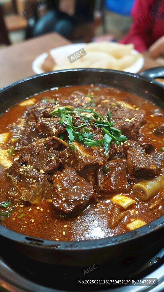 石鍋豆腐牛肉牛肉