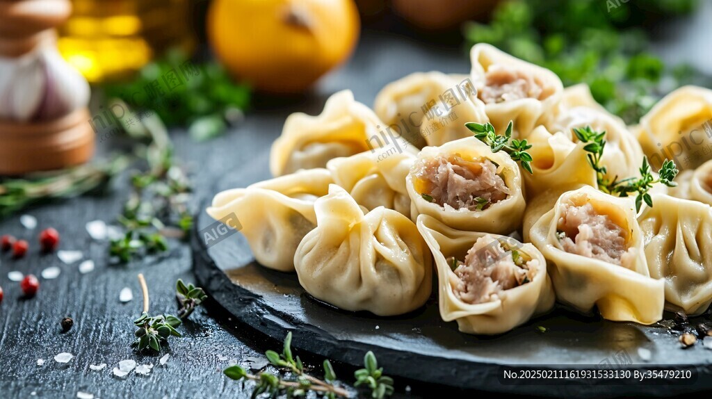 肉餡餃