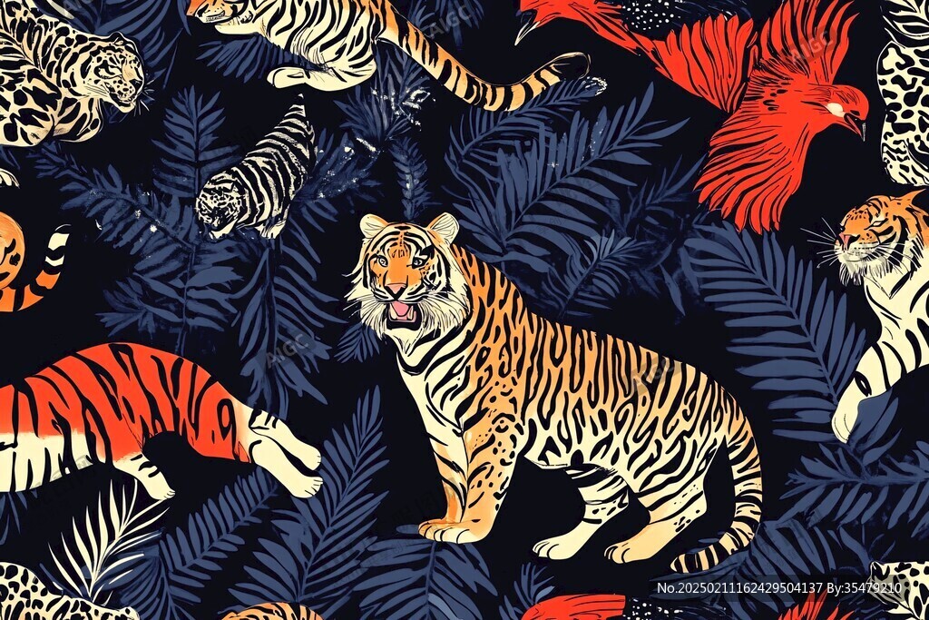 虎文創插畫