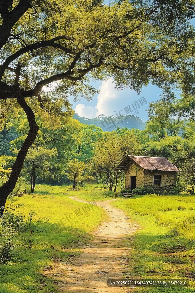 唯美鄉間景色