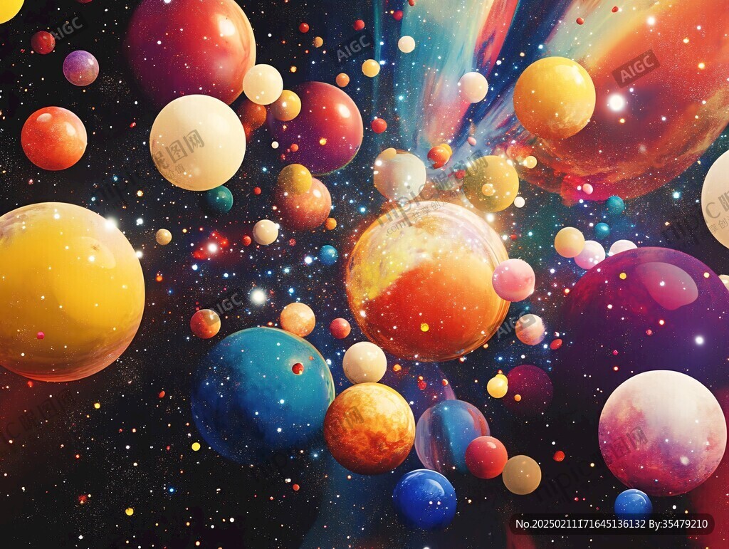 星球元宇宙美陳裝飾