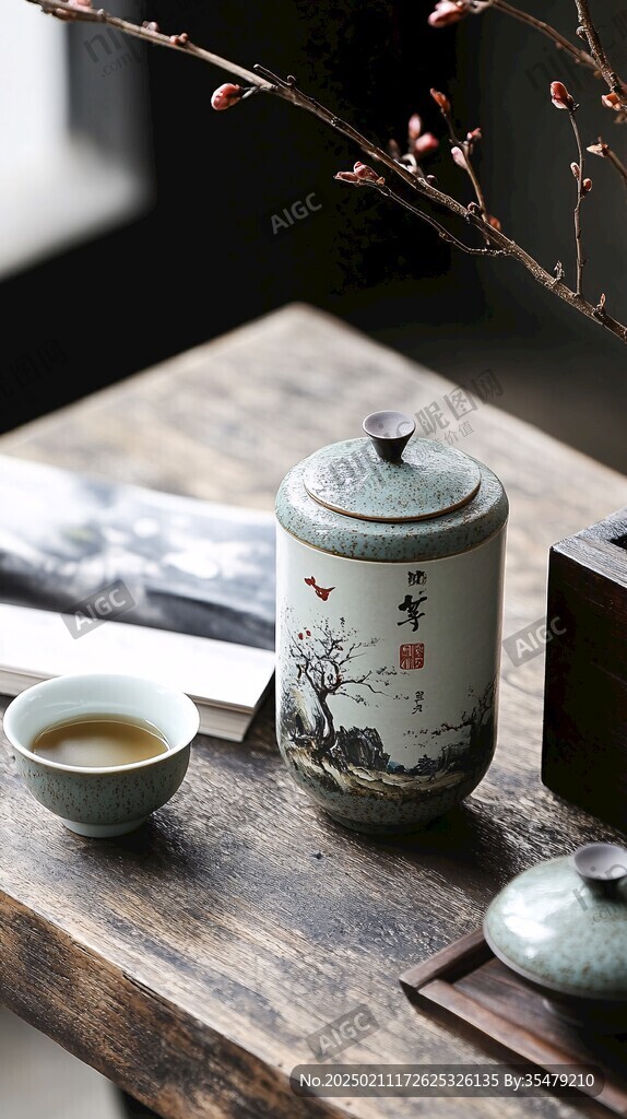 意茶葉罐