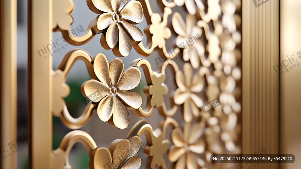 3d立體金屬花紋