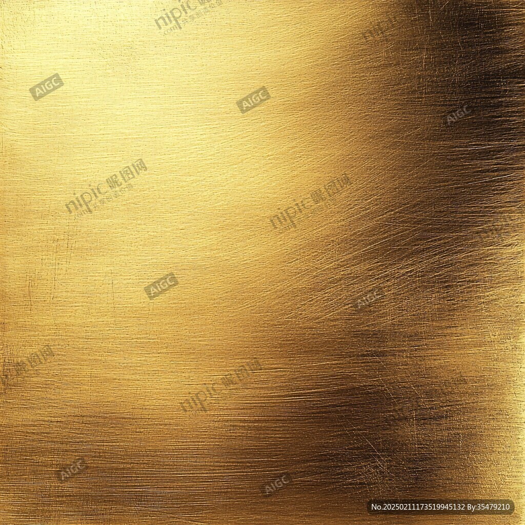 高清金屬金色背景紋理