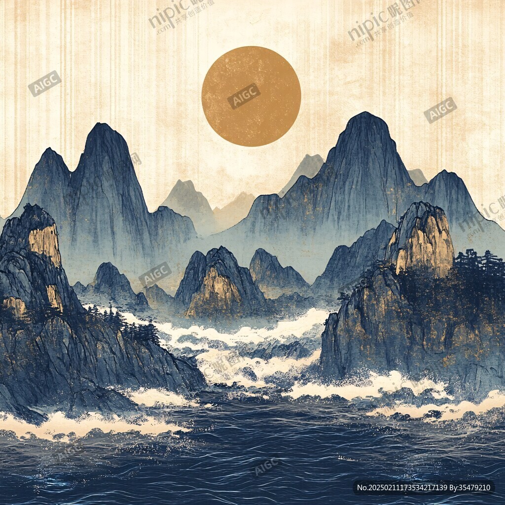 山海插畫