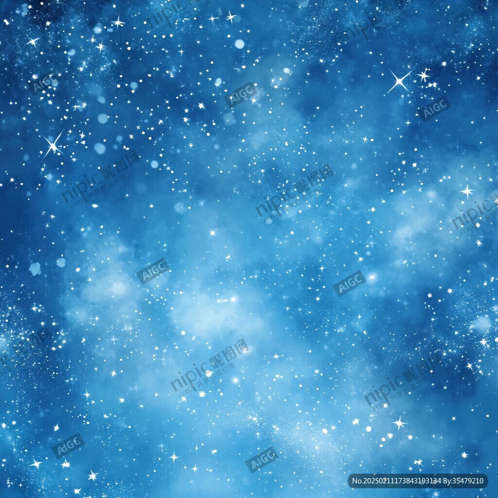 藍色夢幻星光