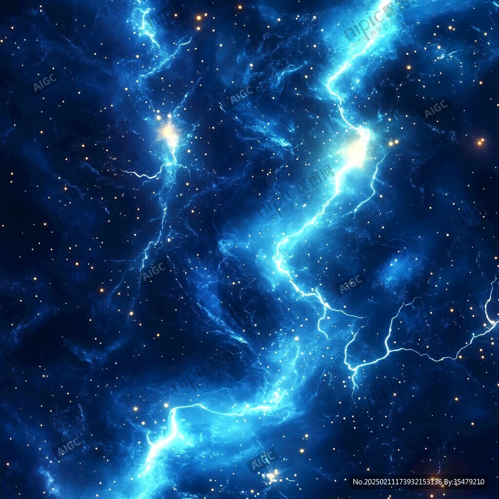 星星閃電星球