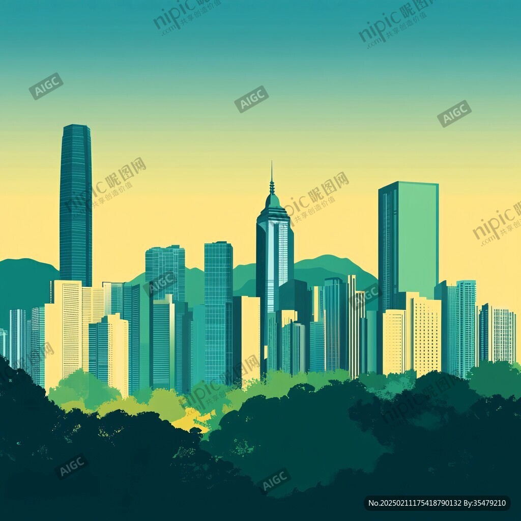 特區(qū)城市天際線地標(biāo)