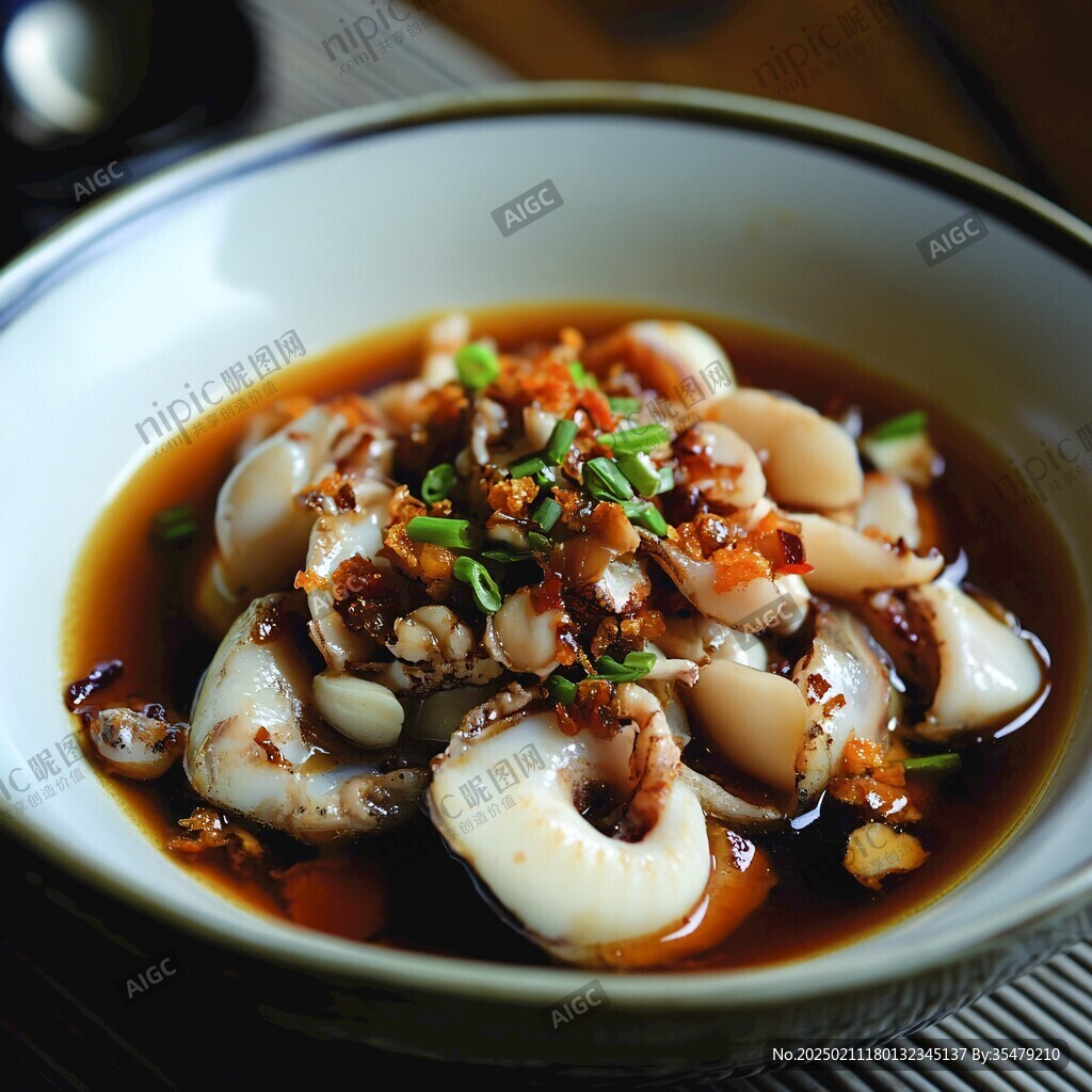 秘制椒醬蒸墨魚(yú)仔
