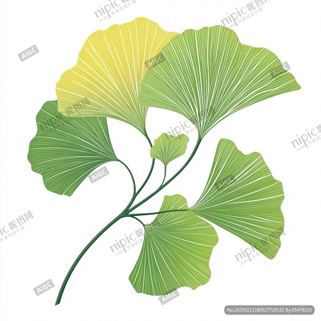 銀杏葉標(biāo)志設(shè)計
