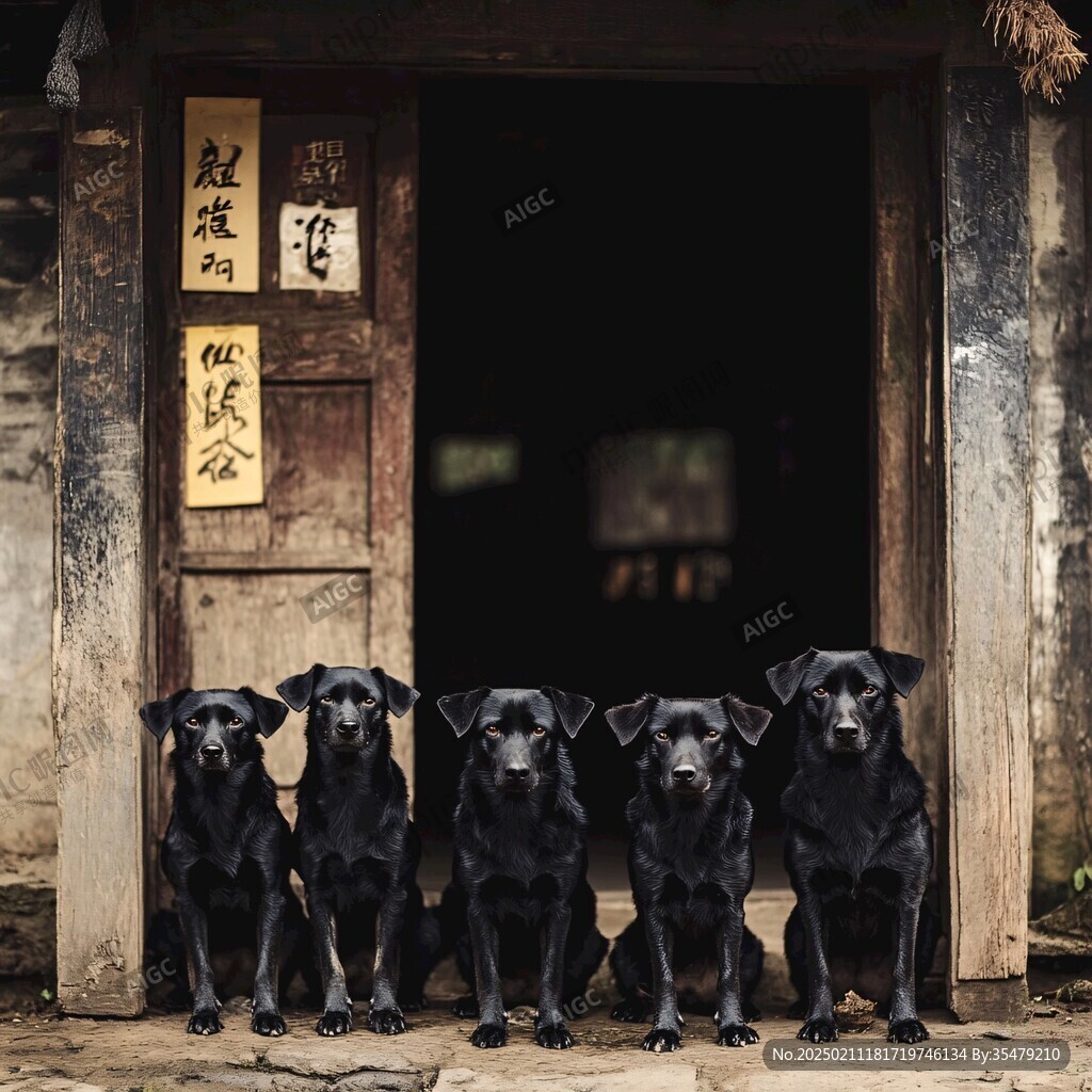 黑色土狗