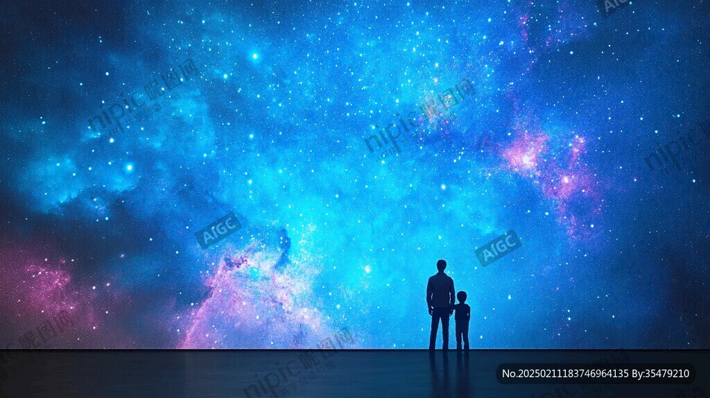 唯美宇宙會(huì)議背景