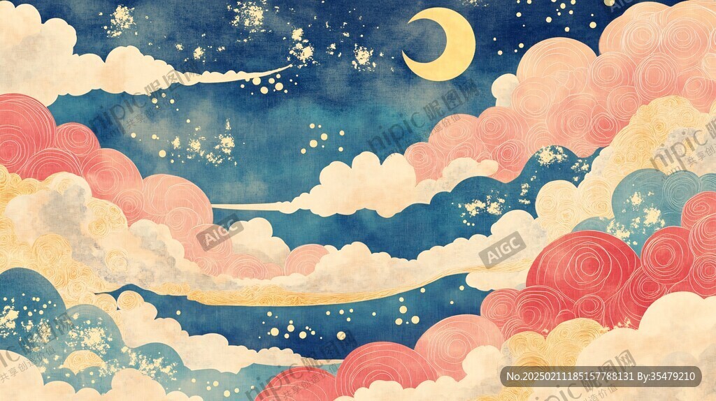 流云插畫
