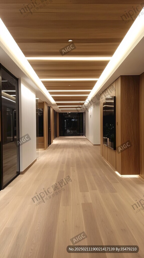木地板長廊拱廊學堂