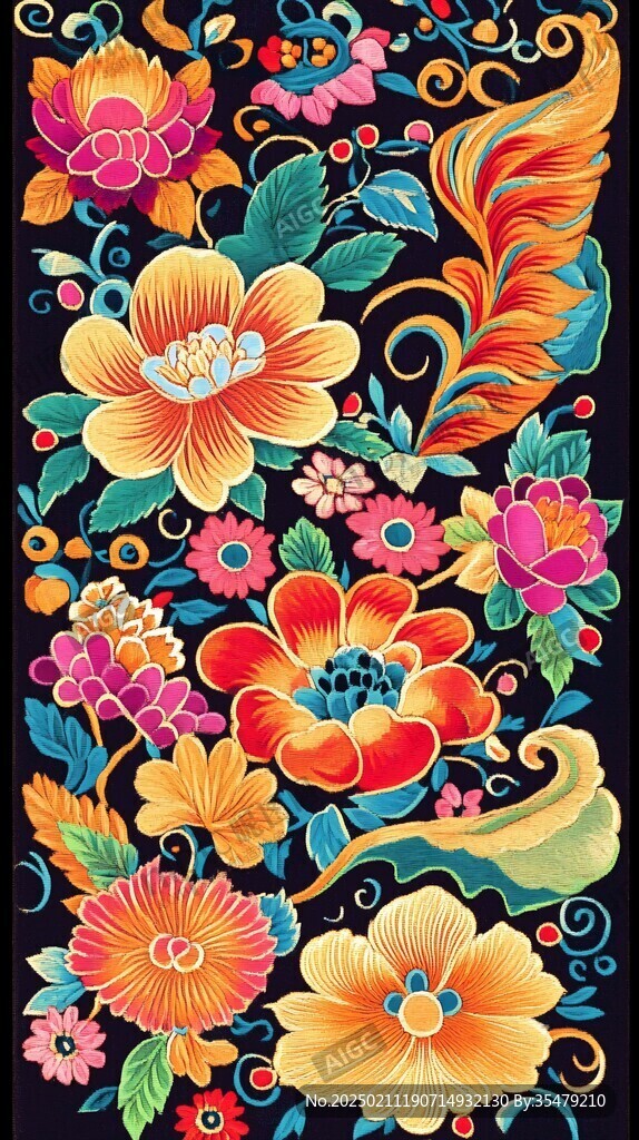 原創(chuàng)傳統(tǒng)花紋