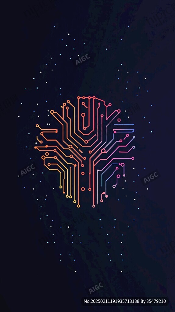 人工智能科技感背景