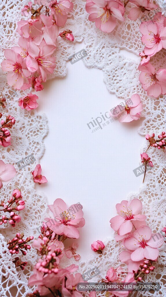 桃花節(jié)拍照框花卉