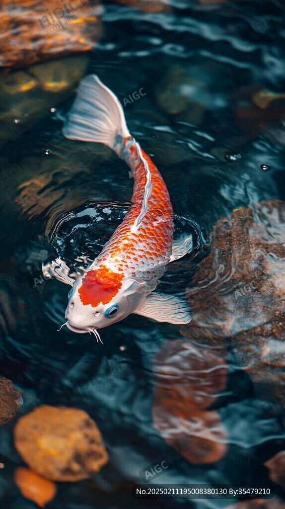 錦鯉年年有余年年有魚