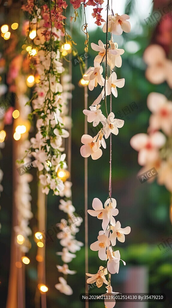 鮮花吊棚