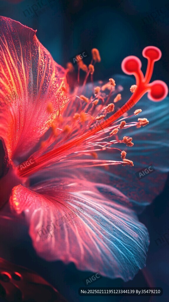 唯美合歡花