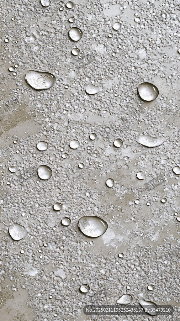 金屬質感水珠