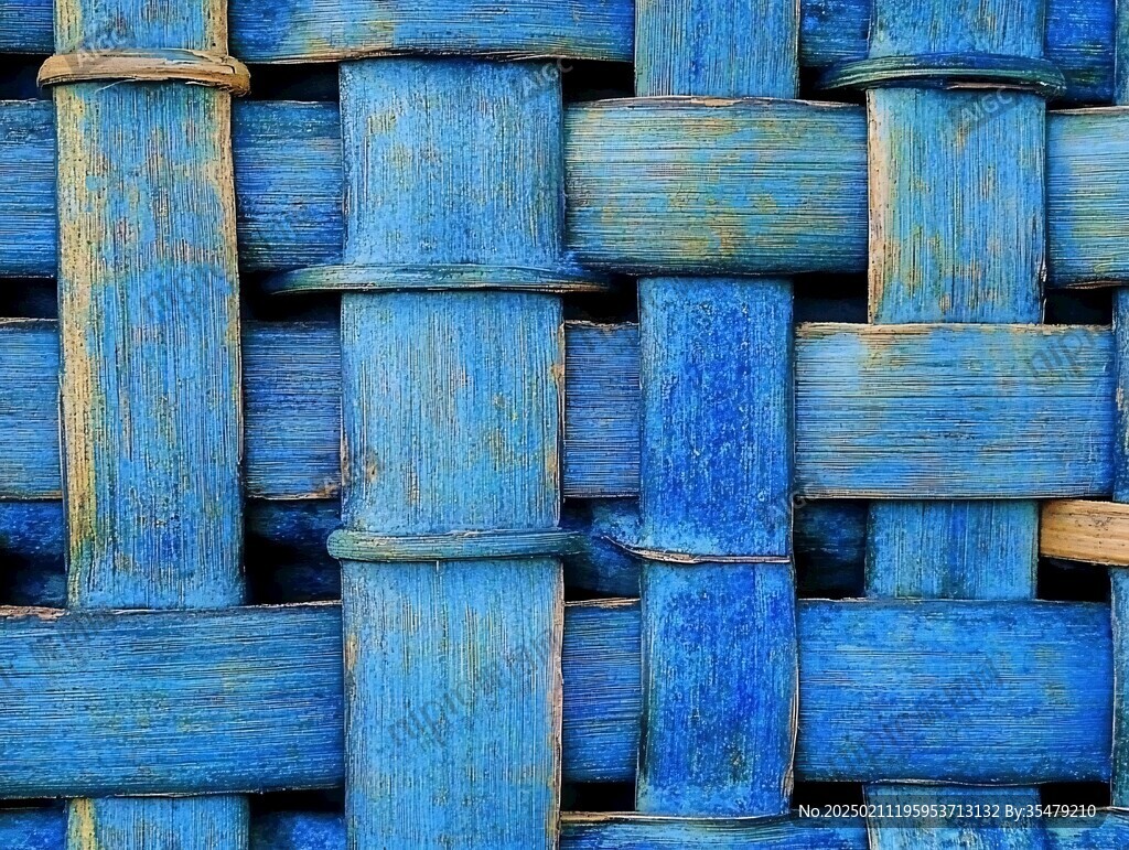 藍竹紋理