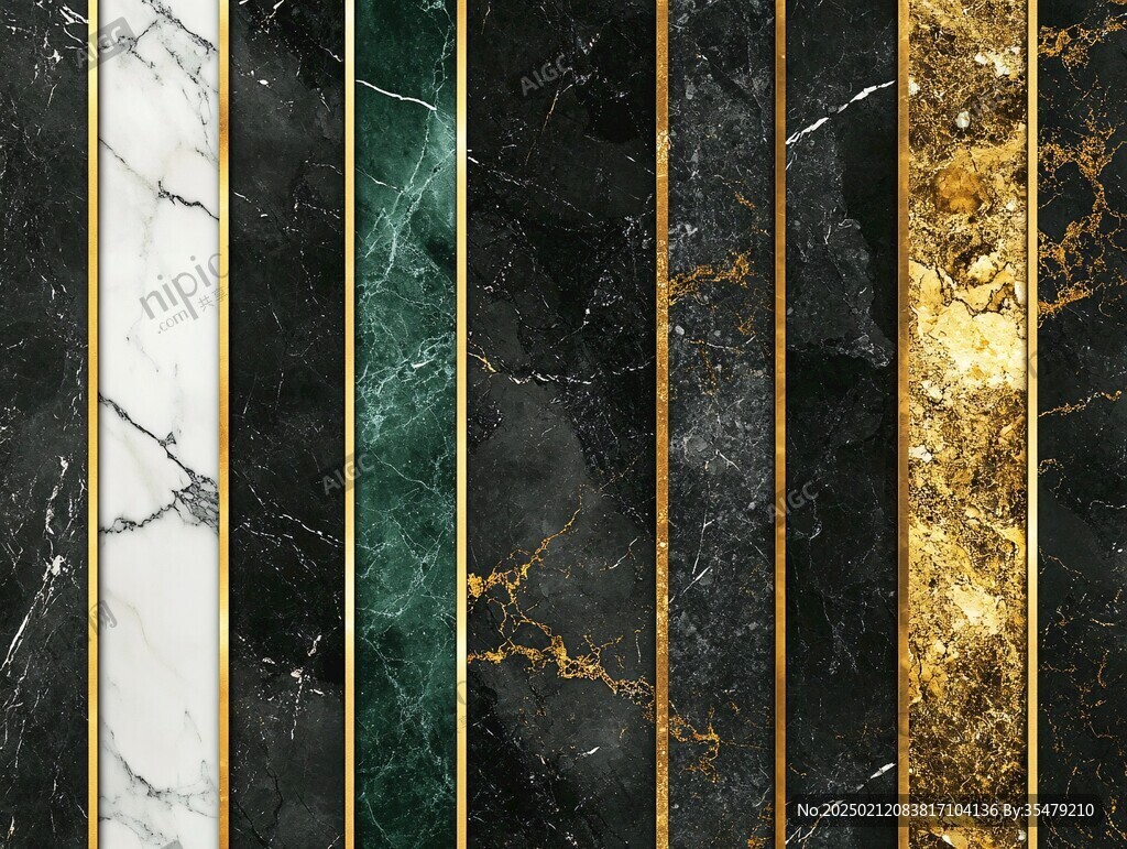 金色條紋大理石背景