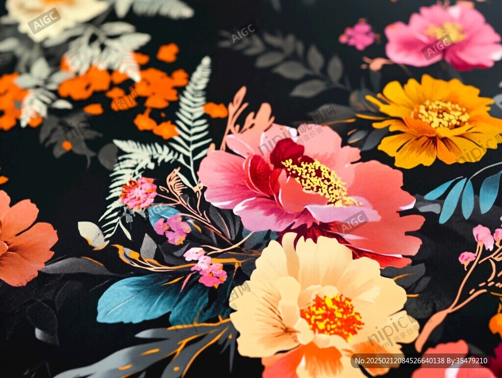 3d立體浮雕花卉花鳥(niǎo)