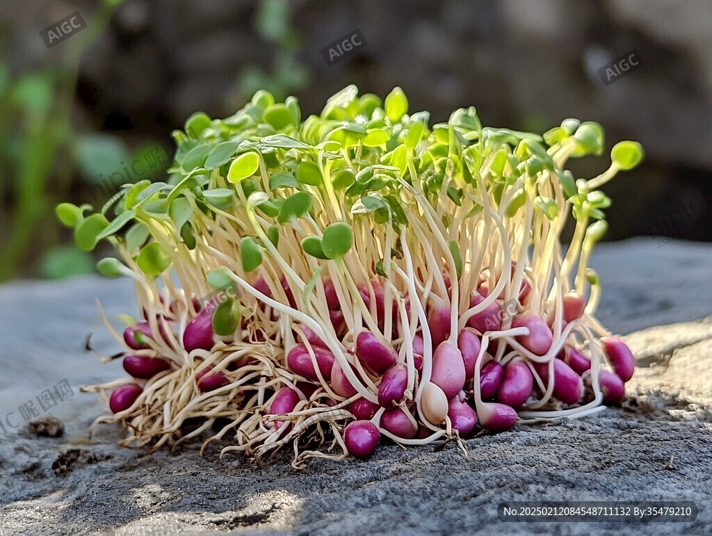 炫彩蘿卜芽